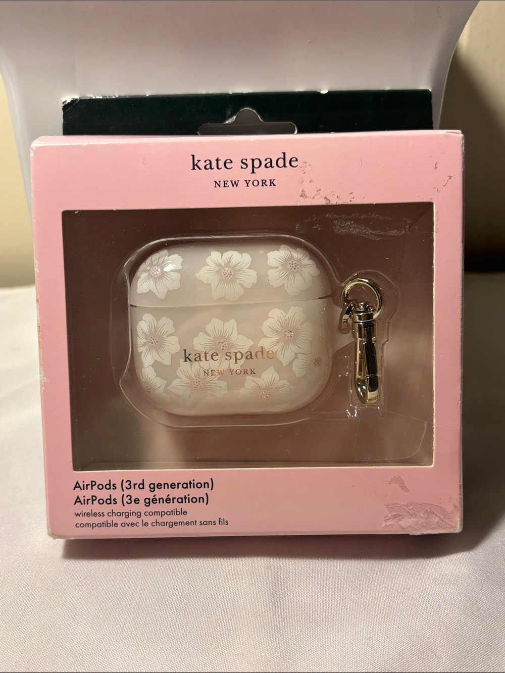 ✨ NIB / NWT Kate Spade AirPods 3rd Gen Case – Discontinued Hollyhock Floral